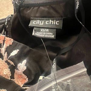 CITY CHIC Ambrosia Dress - black